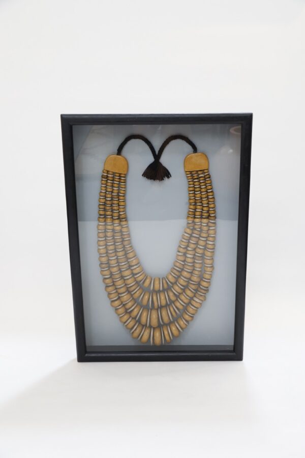 Saffron Framed Berber Necklace