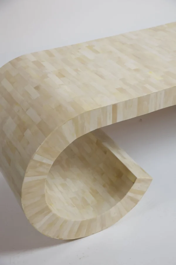 Bone Inlay Coffee Table