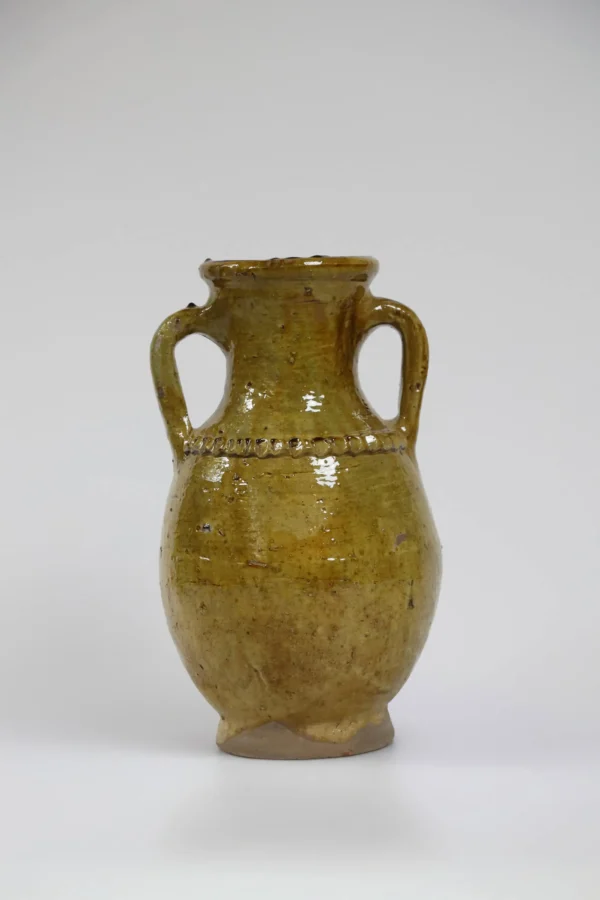 Ochre Tamegroute Jar with Handles