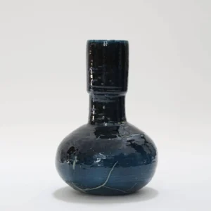 Blue Tamegroute Bulb Vase