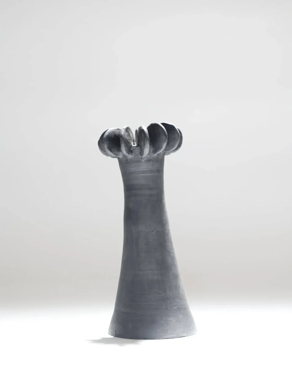 Matte Black Decor Piece