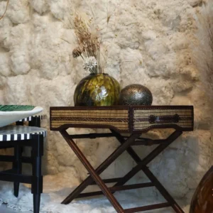 Mauritanian Mat Bar Cart 2