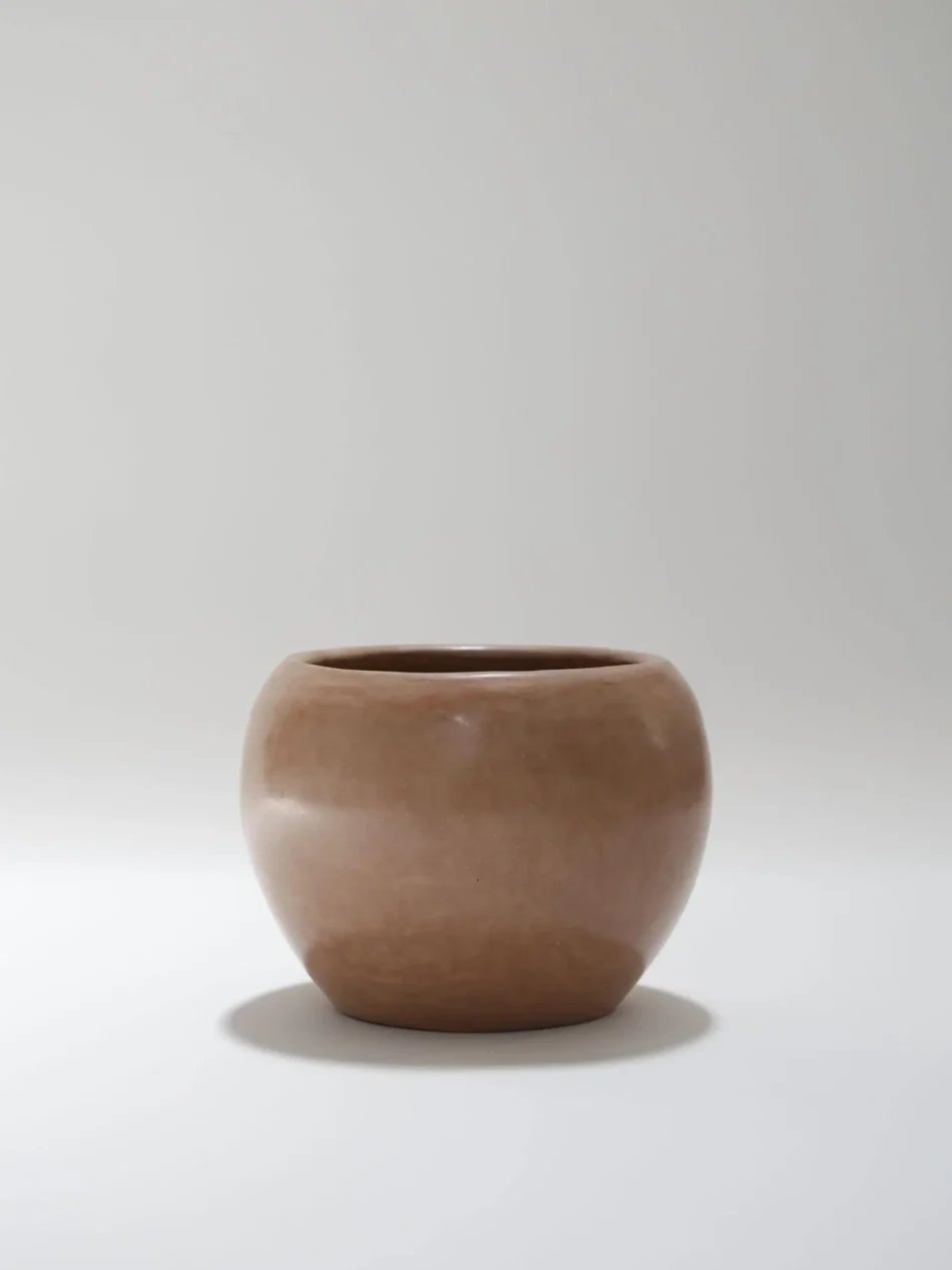 Rose Tadelakt Planter