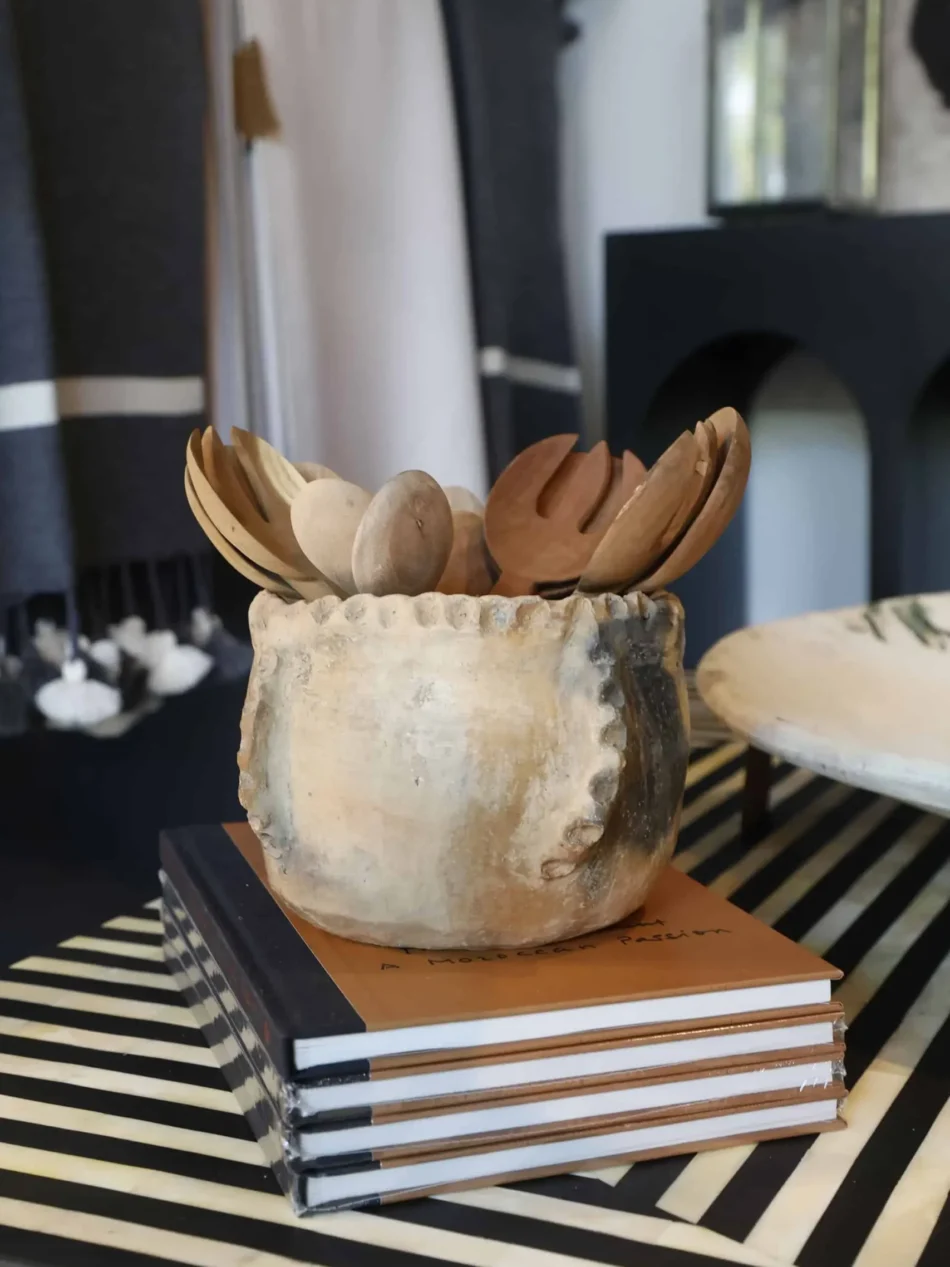 Small Terracotta Freeform Pot